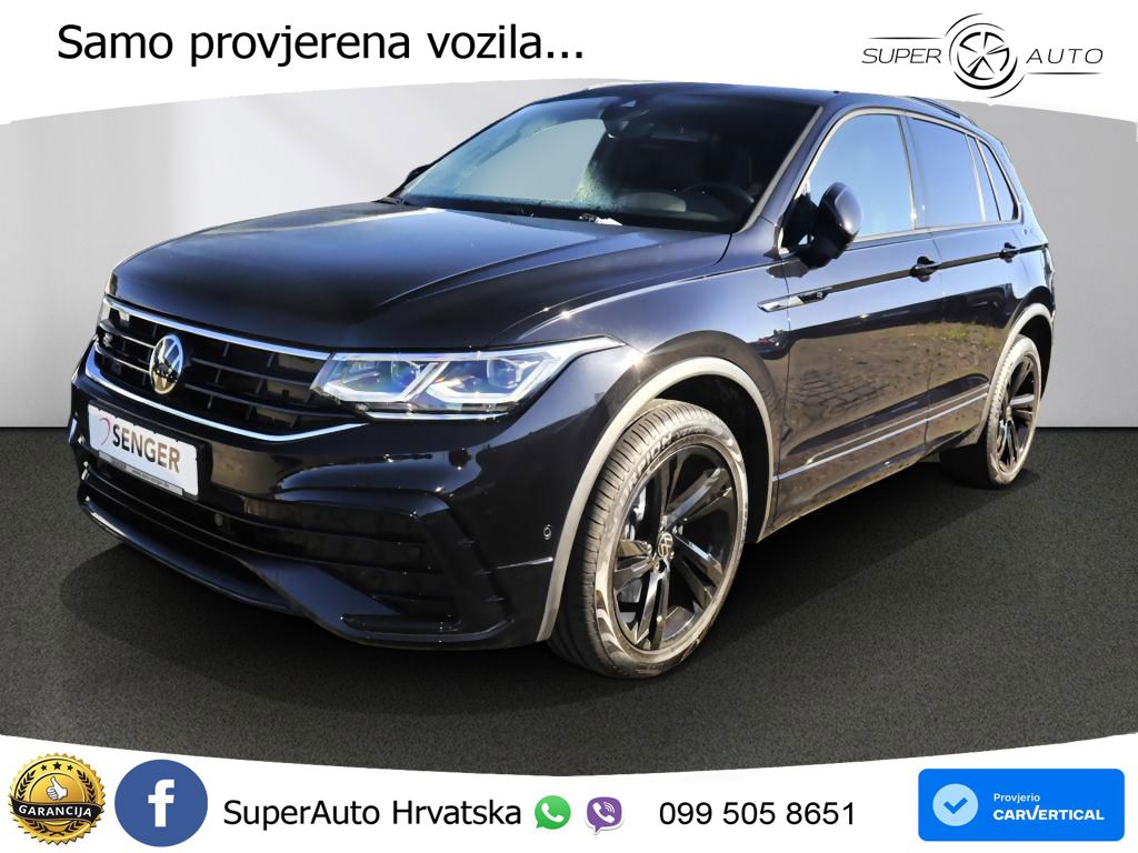 VW Tiguan 2.0 TDI 4M Aut. R-Line 200 KS, LED+PANO+GR SJED+VIRT+ASIST
