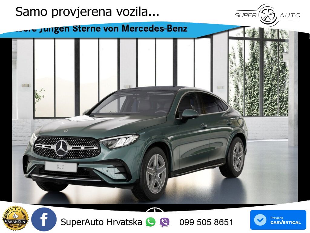 Mercedes GLC Coupe 220d 4M Aut. AMG 197 KS, PANO+360+ACC+GR SJED+KEY+VIRT+LANE
