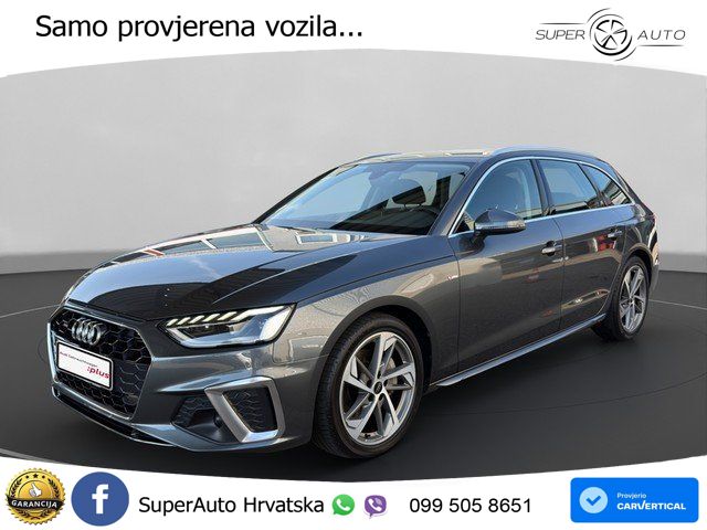 Audi A4 Avant 40 TDI quattro Aut. S line 204 KS, ACC+LED+KAM+GR SJED+VIRT+ASIST