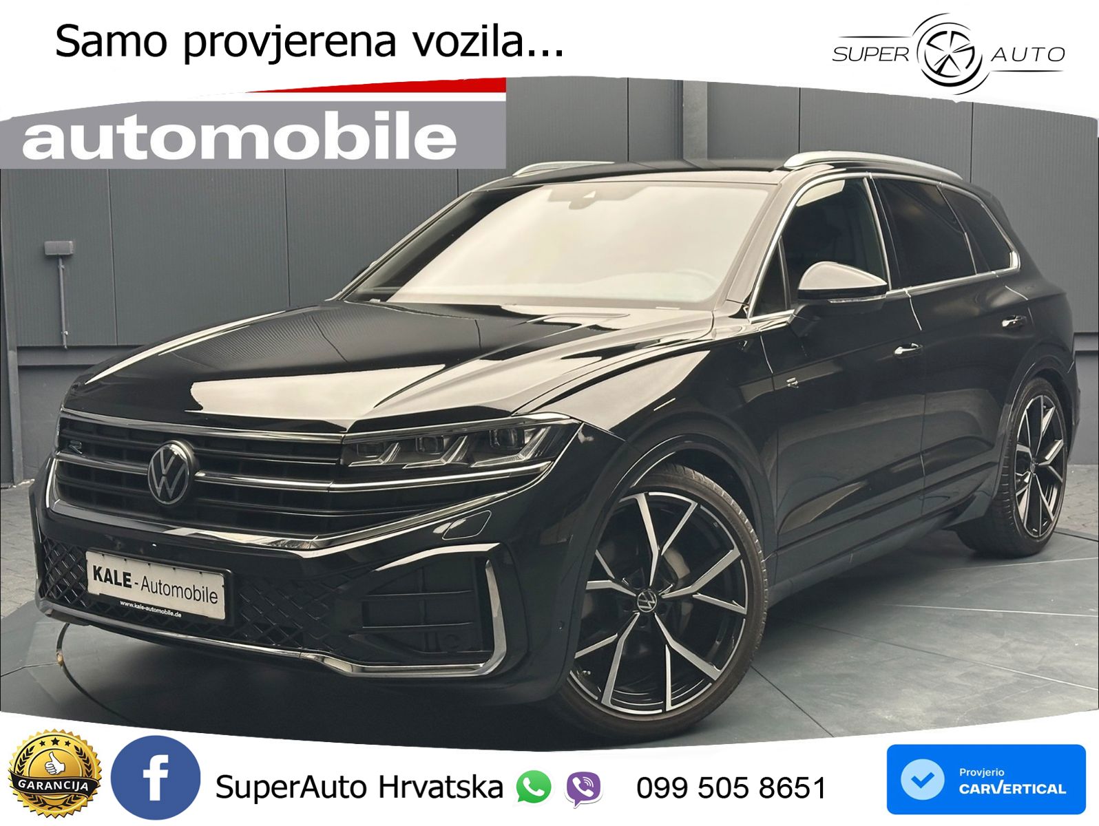VW Touareg 3.0 TDI V6 4M Aut. R line 231 KS, ZRAČNI+MATRIX+ACC+4xGR SJED+360+PDC