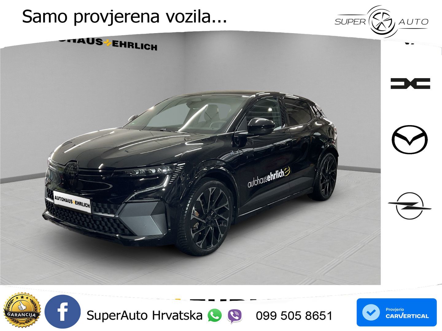 Renault Megane E-Tech EV60 Esprit Alpine 220 KS, KAM+VIRT+GR SJED+LED+LANE