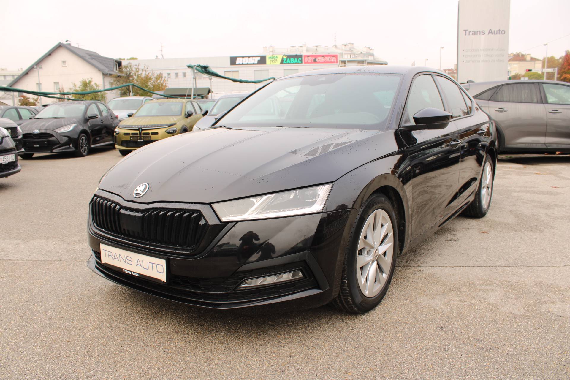 Slika prikazuje vanjsku karoseriju automobila (eksterijer).